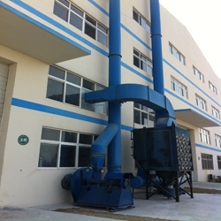 噴砂房除塵系統1