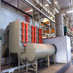 噴砂房濾筒除塵系統